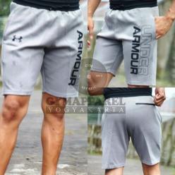 Celana Pendek Olahraga Sweatpants Under Armour Regular Fitted Athletic