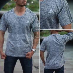 Kaos Tshirt Jersey Baselayer Pendek Misty Adidas AP 1702 Gym, Fitness, Badminton, Lari, Jogging