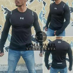 Tshirt Long Sleeve Under Armour Jnr29 Black