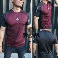 Tshirt Shortsleeve Adidas Maroon Misty Ad1008